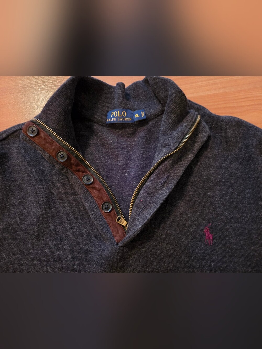 Polo Mens Pullover XL